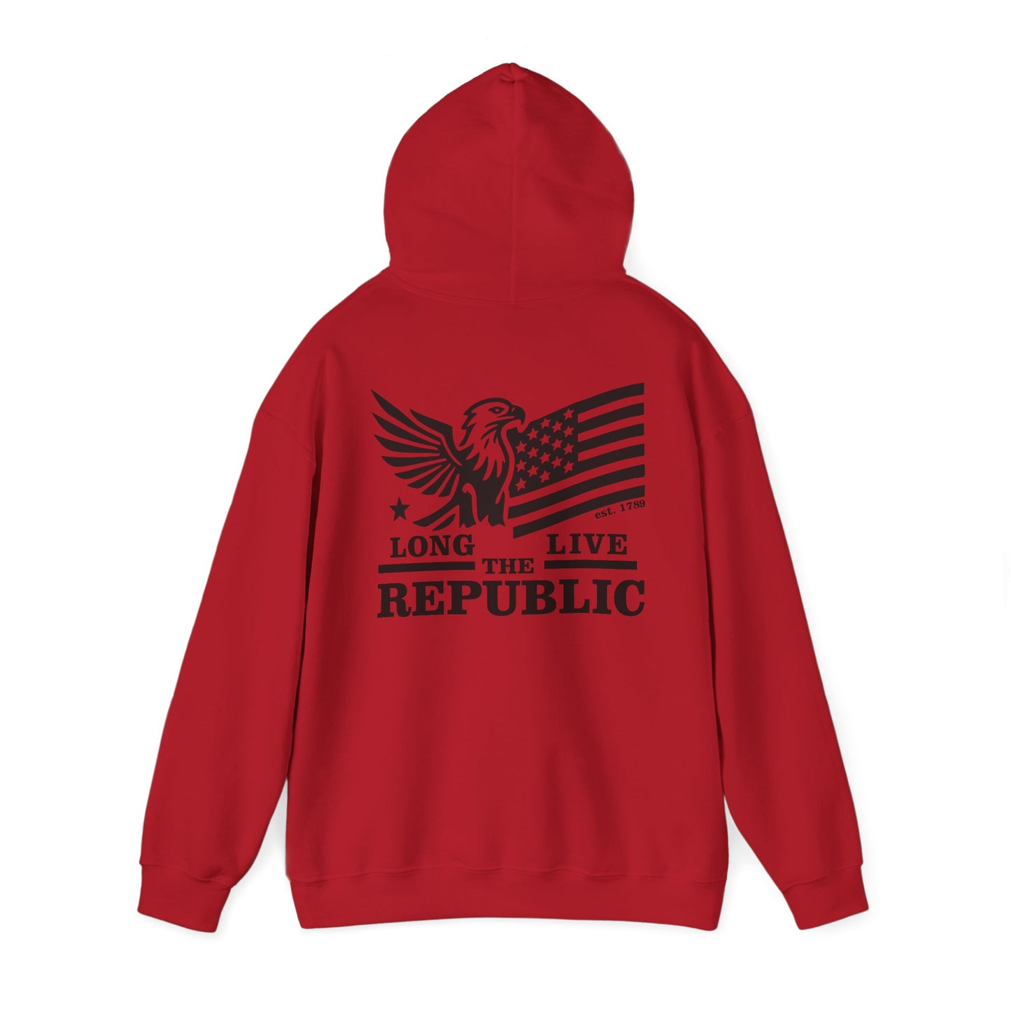 Unisex Heavy Blend™ Hooded Sweatshirt - Long Live the Republic - Patriotic Apparel