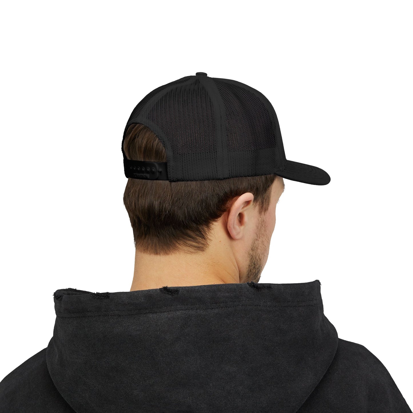 Long Live the Republic Snapback Trucker Cap - Patriotic Headwear for All Occasions - White