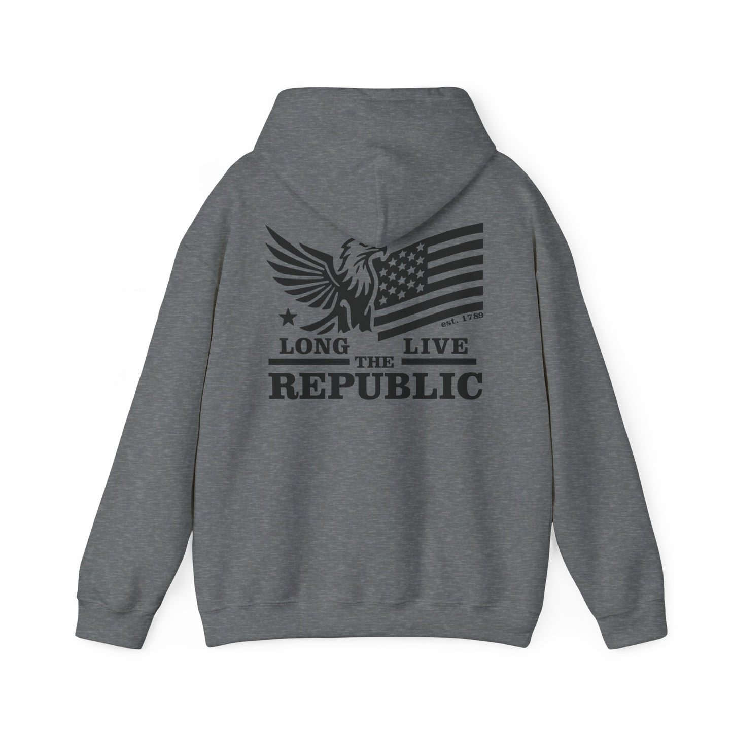 Unisex Heavy Blend™ Hooded Sweatshirt - Long Live the Republic - Patriotic Apparel