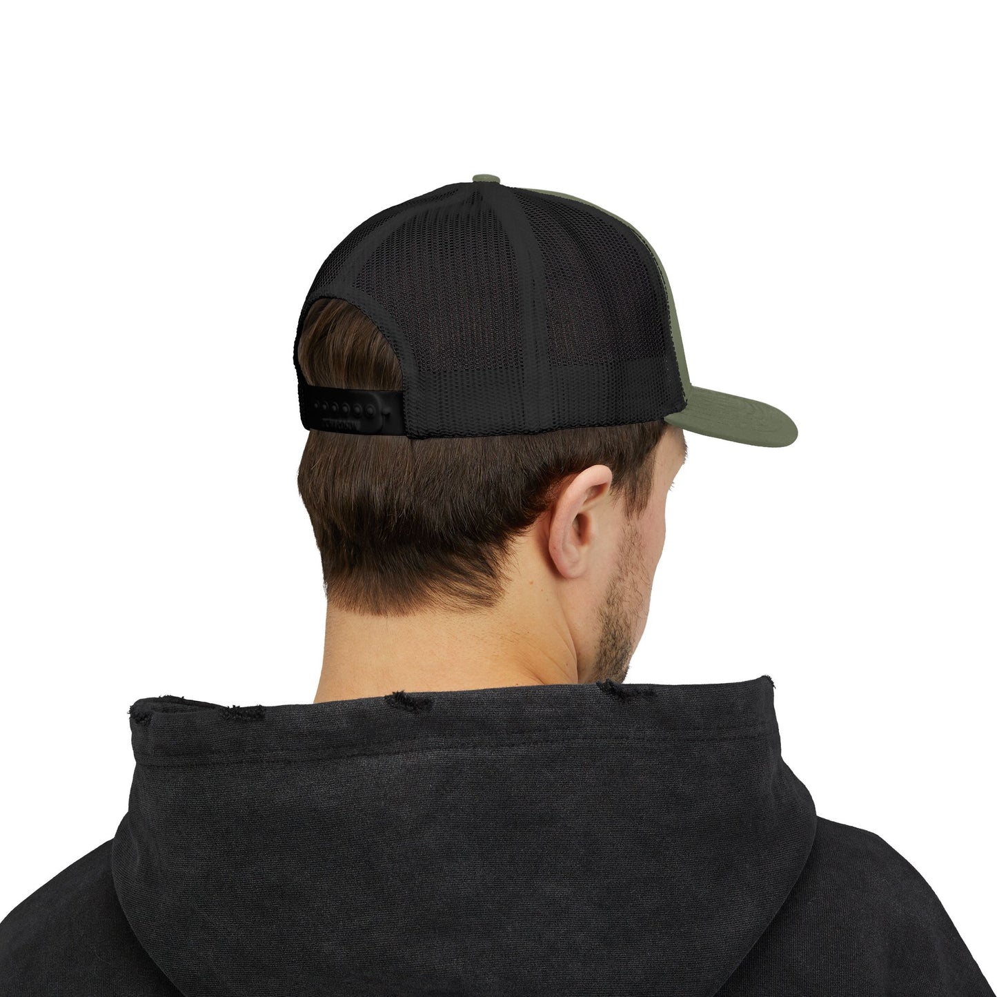 Long Live the Republic Snapback Trucker Cap - Patriotic Headwear for All Occasions - White