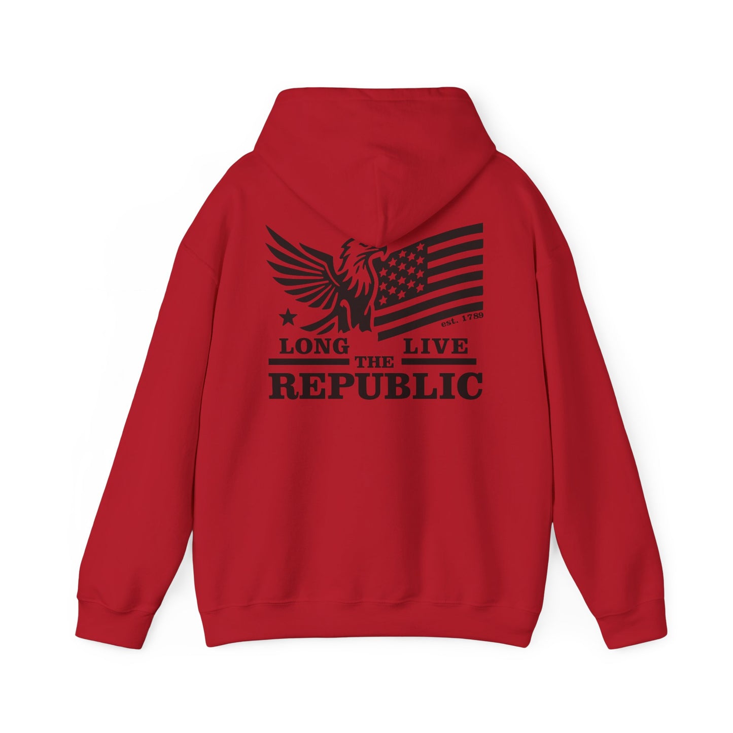 Unisex Heavy Blend™ Hooded Sweatshirt - Long Live the Republic - Patriotic Apparel