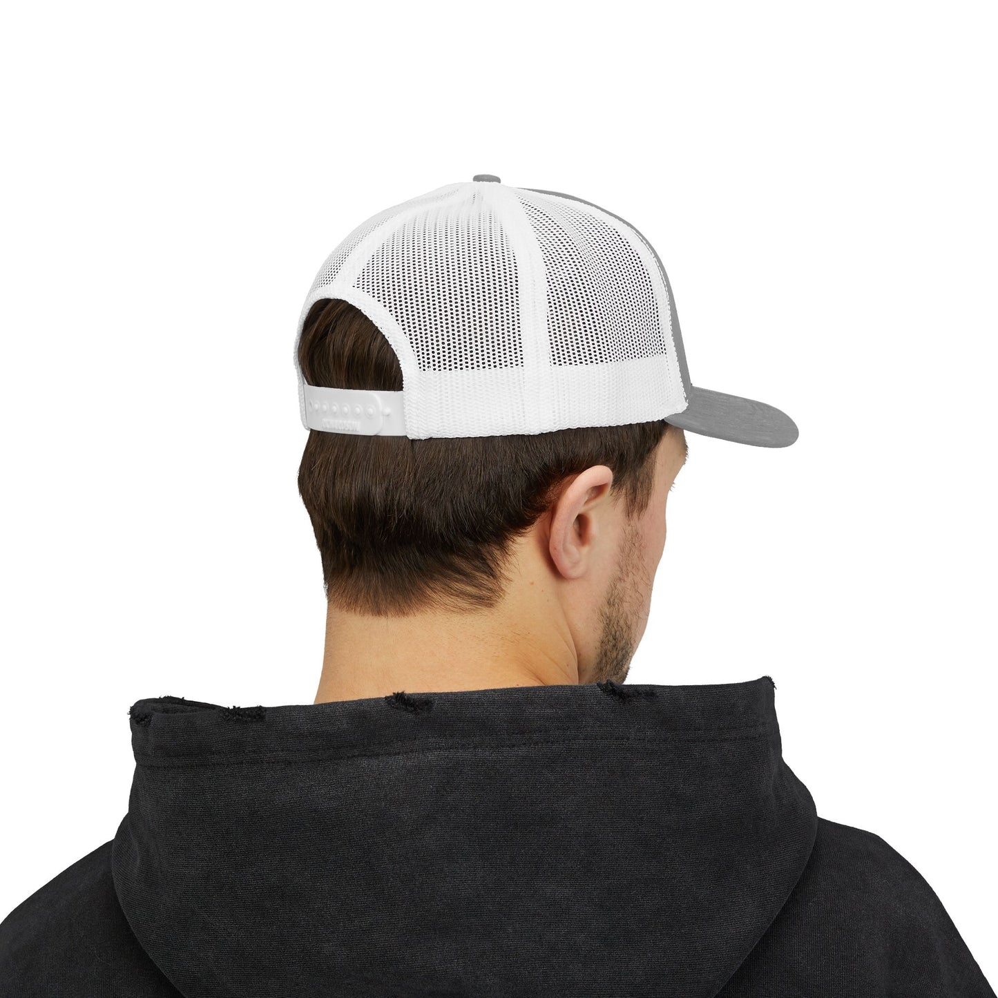 Long Live the Republic Snapback Trucker Cap - Patriotic Headwear for All Occasions - White