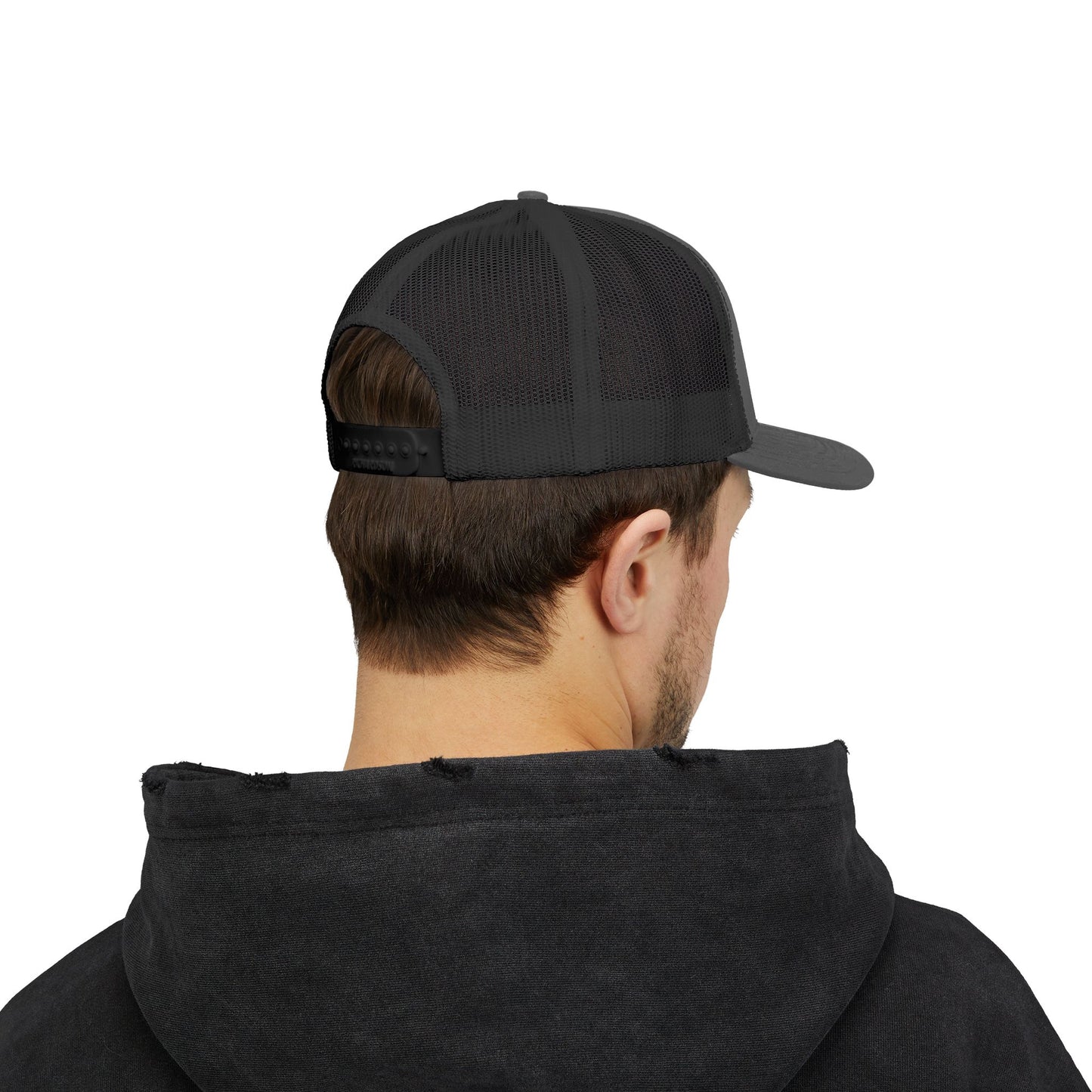 Long Live the Republic Snapback Trucker Cap - Patriotic Headwear for All Occasions - White