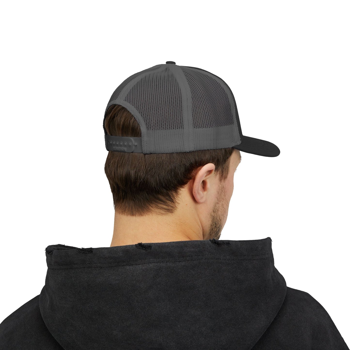 Long Live the Republic Snapback Trucker Cap - Patriotic Headwear for All Occasions - White