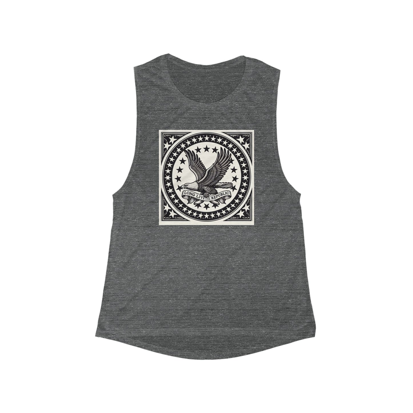 Patriotic Eagle Women’s Flowy Muscle Tank