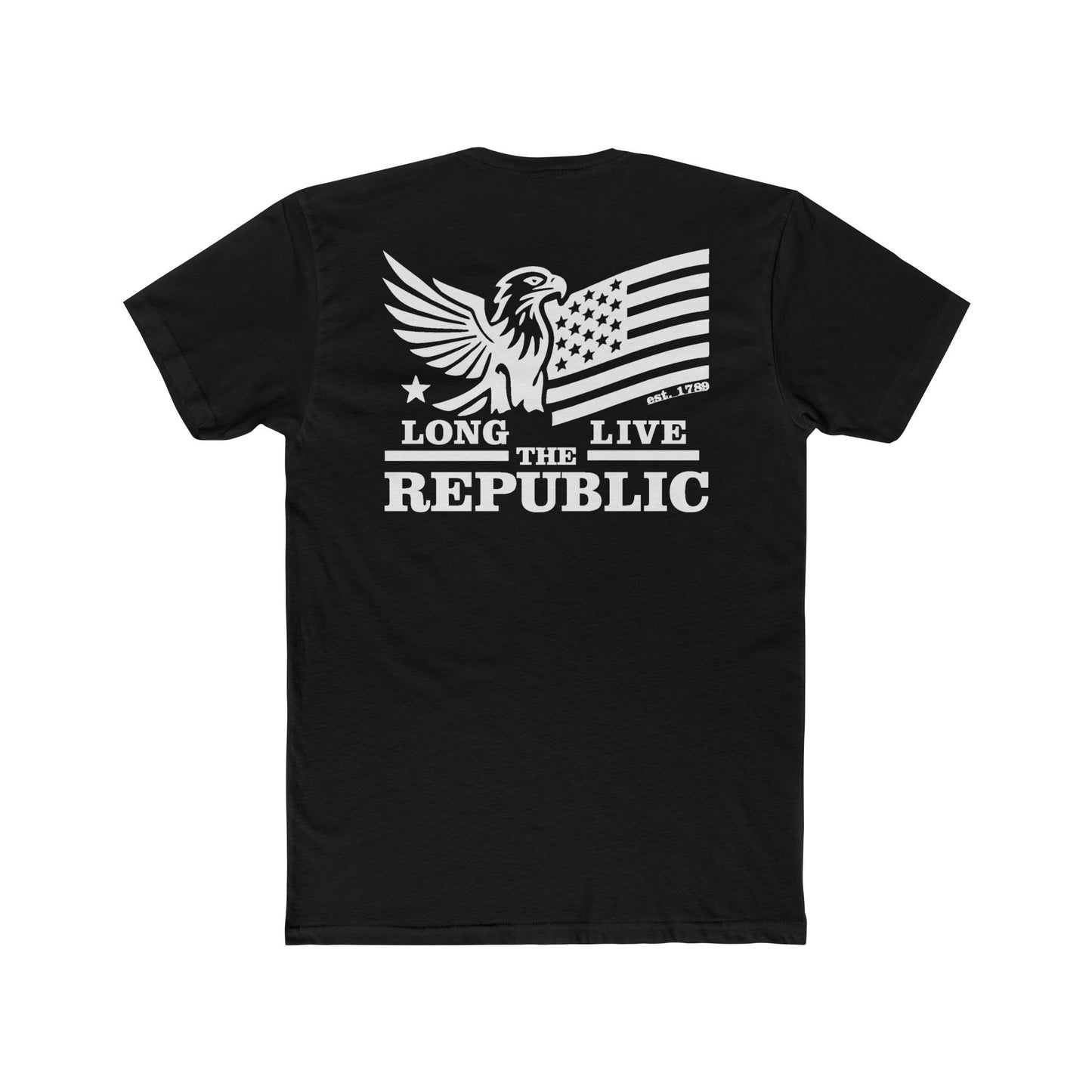 Patriotic Unisex Crew Tee - Long Live Republic Graphic Tee