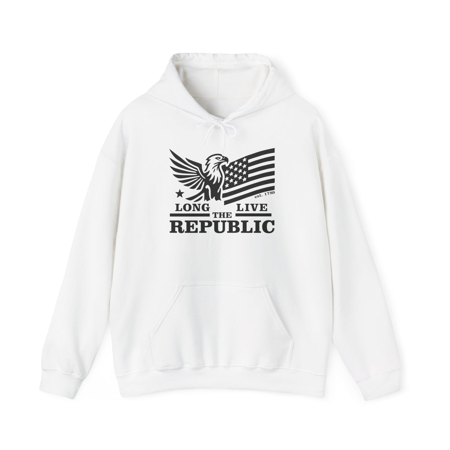 Long Live the Republic - Patriotic Apparel - Unisex Heavy Blend™ Hooded Sweatshirt