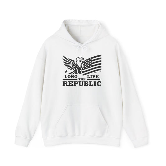 Long Live the Republic - Patriotic Apparel - Unisex Heavy Blend™ Hooded Sweatshirt