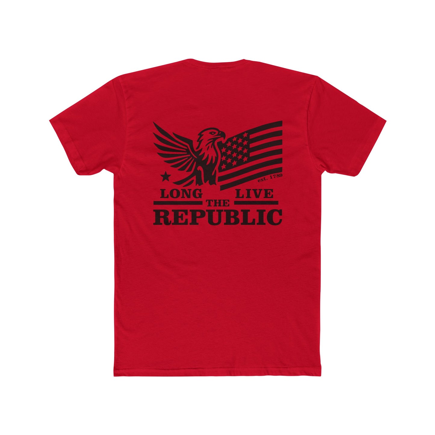 Patriotic Unisex Crew Tee - Long Live Republic Graphic Tee