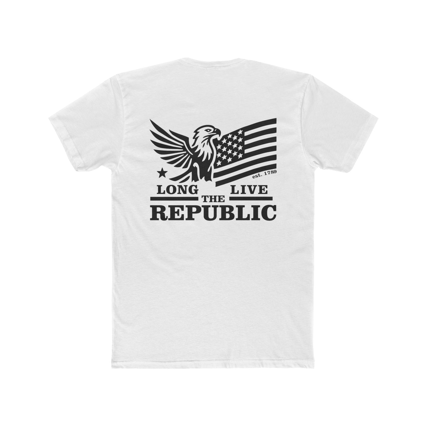 Patriotic Unisex Crew Tee - Long Live Republic Graphic Tee