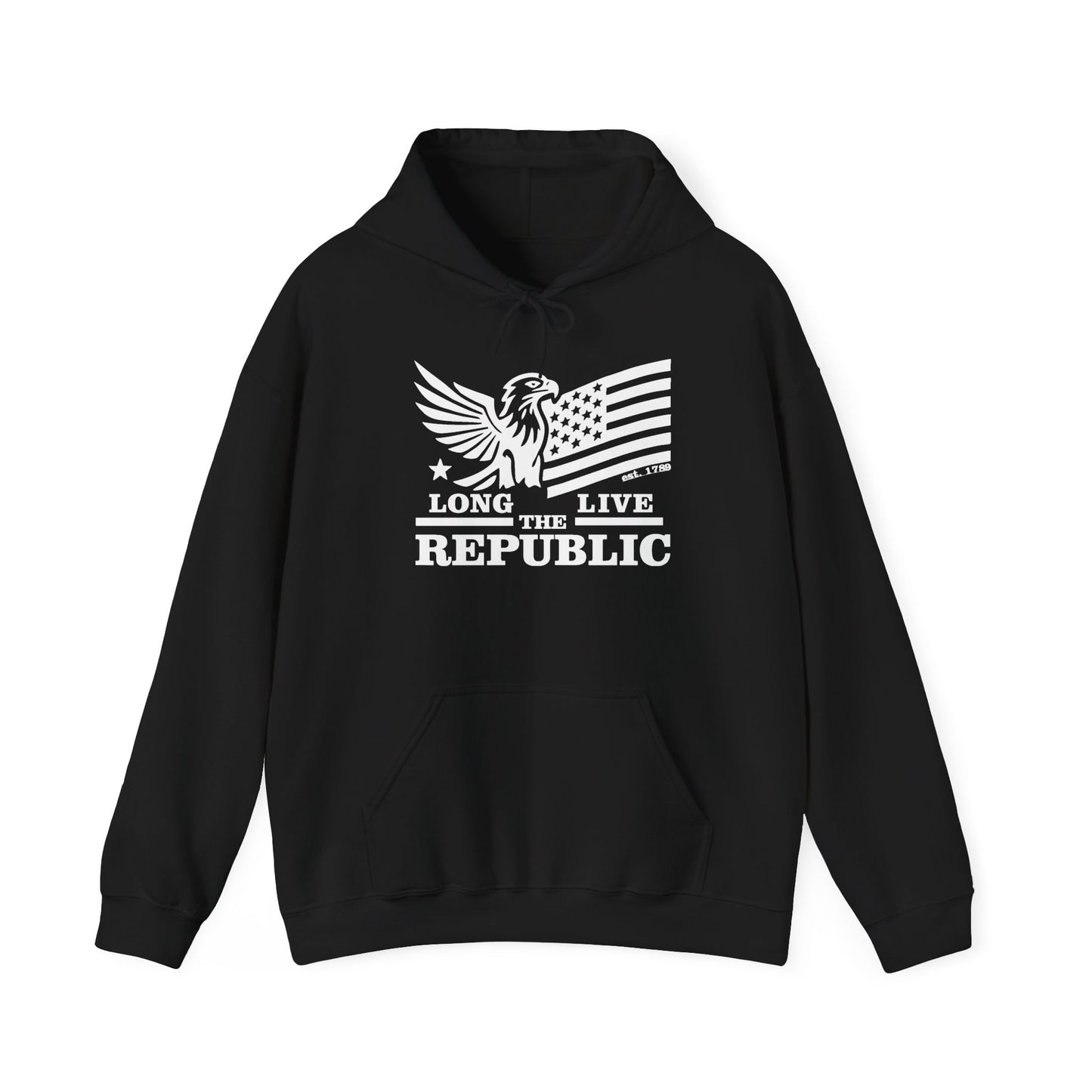 Long Live the Republic - Patriotic Apparel - Unisex Heavy Blend™ Hooded Sweatshirt