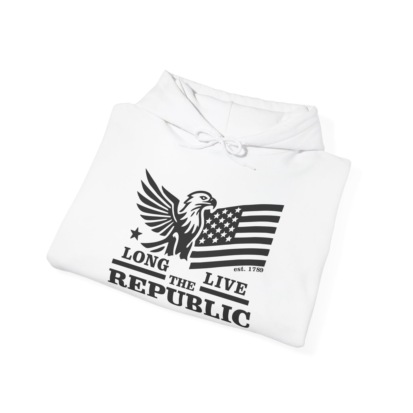Long Live the Republic - Patriotic Apparel - Unisex Heavy Blend™ Hooded Sweatshirt