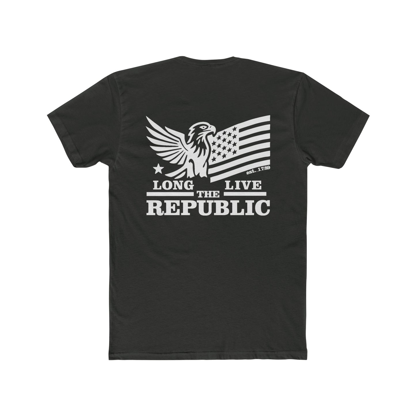 Patriotic Unisex Crew Tee - Long Live Republic Graphic Tee