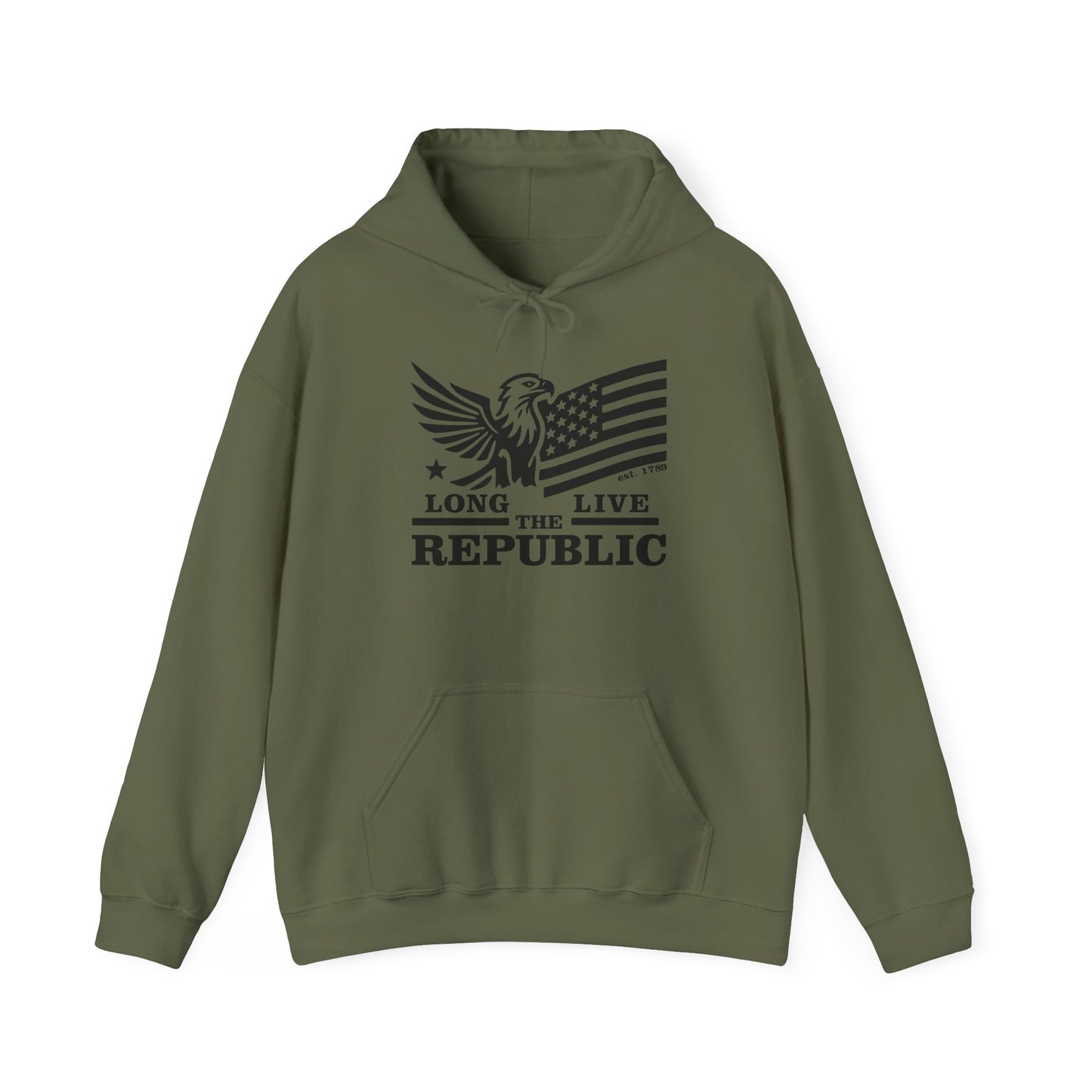 Long Live the Republic - Patriotic Apparel - Unisex Heavy Blend™ Hooded Sweatshirt