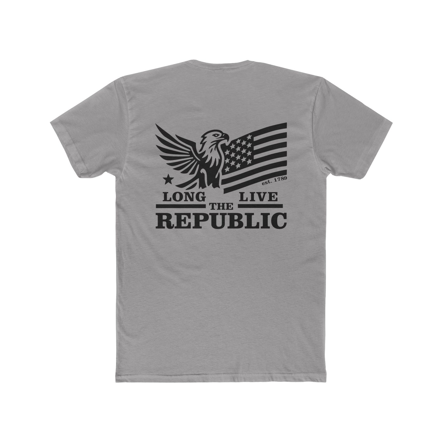 Patriotic Unisex Crew Tee - Long Live Republic Graphic Tee